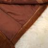 Hong Kong Style High-Waist Corduroy Split Midi A-Line Skirt with Belt for Women - Autumn/Winter