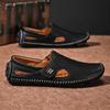 new fashion high quality bean shoes breathable soft sole slippers 48 large size foot set business casual shoes