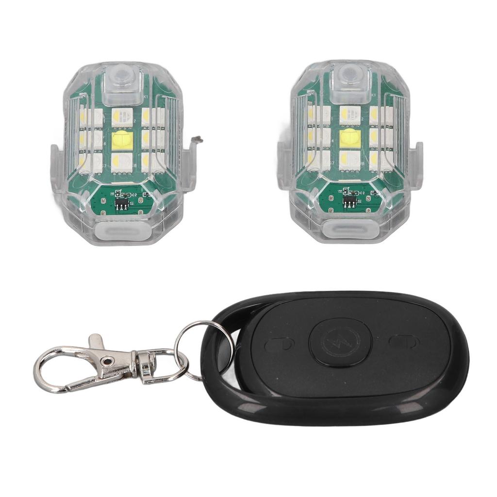2pcs Drone Strobe Light for Air 3S for Mini 4 4Pro Night Flight Anti Collision Led Lights for Drone Car Motorcycle