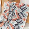 Bohemian Knit Throw Blanket Sofa Bed Couch Outdoor Use Thick Warm Geometric Acrylic 130x170cm 150x200cm