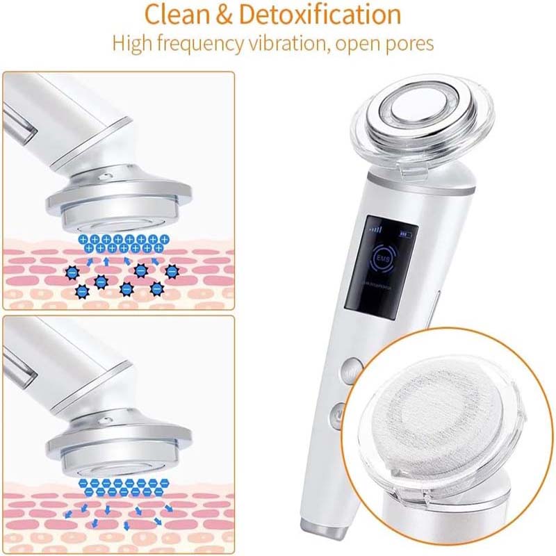 2025 Newest Handheld Multi-function Beauty Skin Care Cleaning Face Massage Rejuvenation Beauty Device