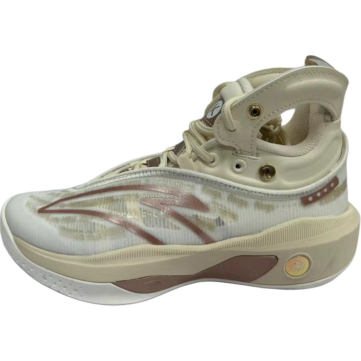 

Anta Kids KT Удобные Легкие Нескользящие Износостойкие Высокие Баскетбольные Кроссовки Мужские баскетбольные кроссовки Молочно-белый 312321130-2 40