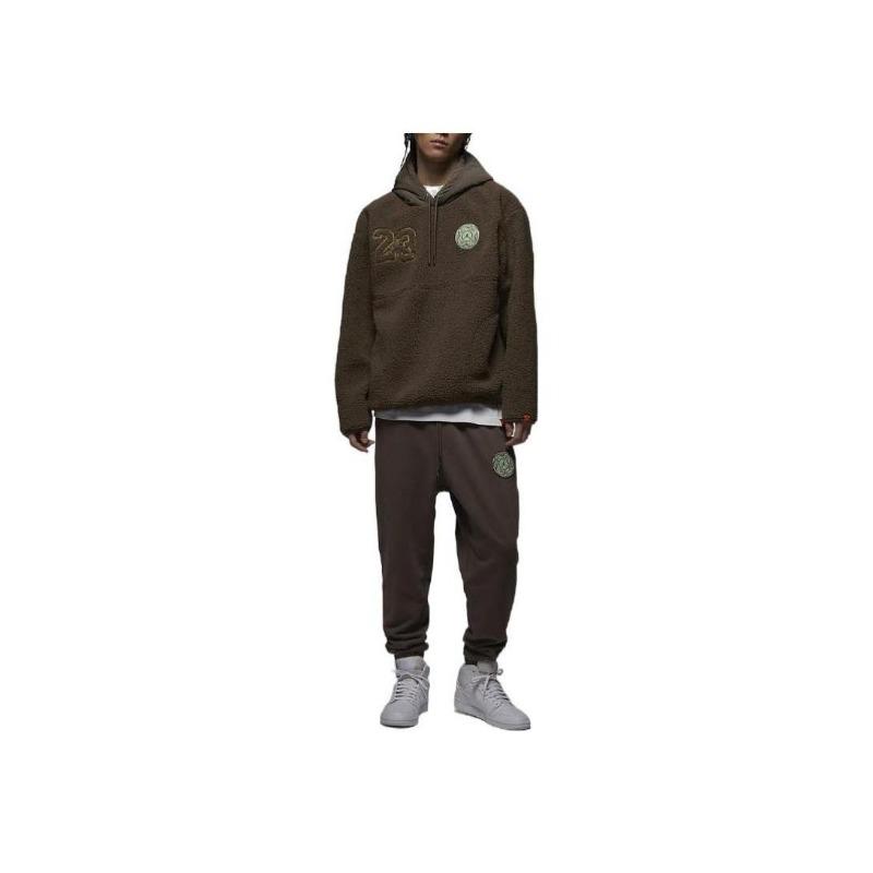 Jordan Year Of The Rabbit CNY Polar Fleece Hoodie Light Brown FB1451-274