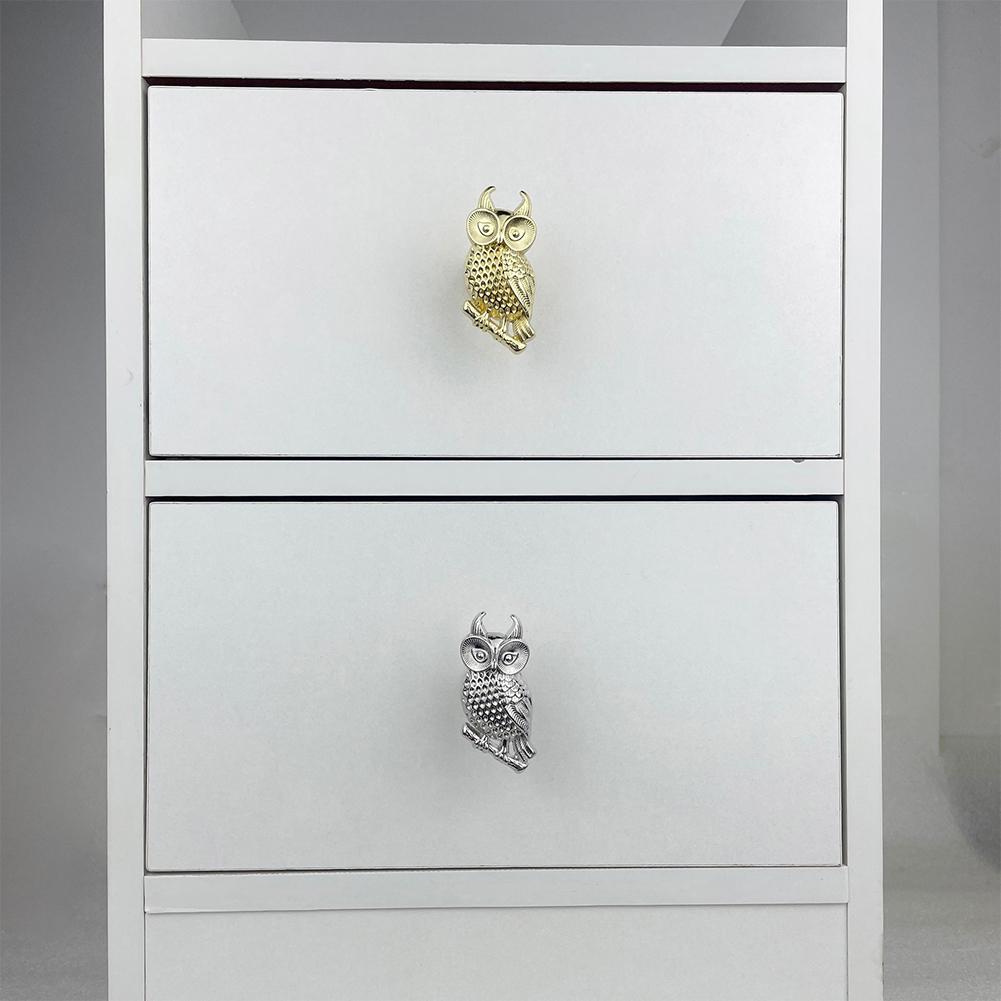 Creative Handle 5.2*2.2*3cm Single Hole Owl Handle Favorable Prices High Quality Not Easy To Oxidize Practical To Use