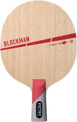 VICTAS Tischtennisschläger BLOCKMAN Penholder für Abwehr Chinesischer Stil 310203