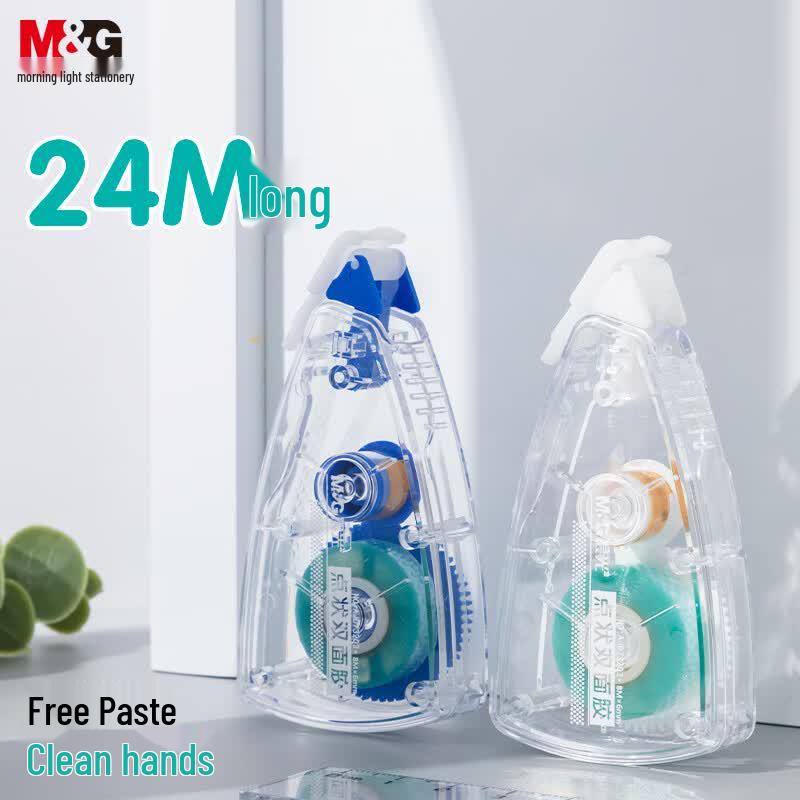 M&G Classic Erasable Dot Glue Tape, 3-Pack