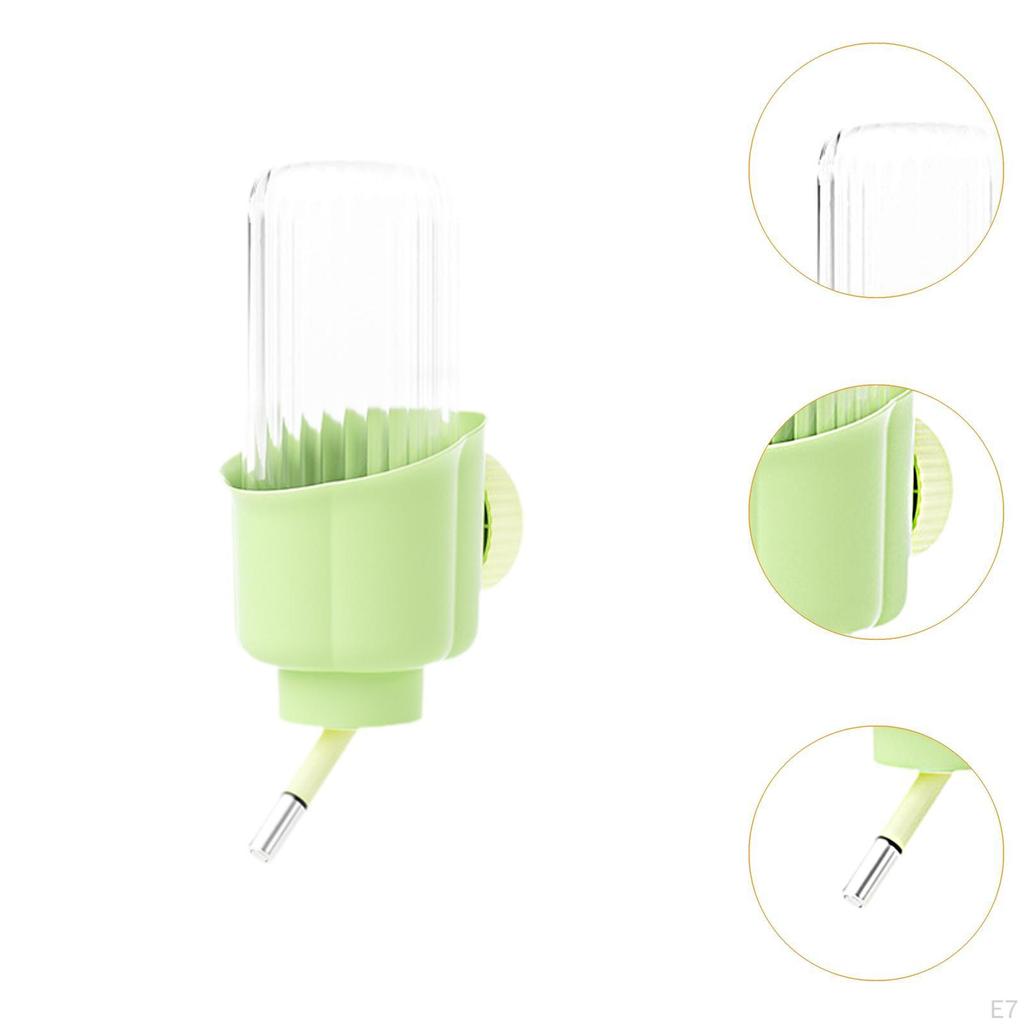 Automatická napáječka pro králíky, přenosná láhev s vodou, podavač pro další malé děti