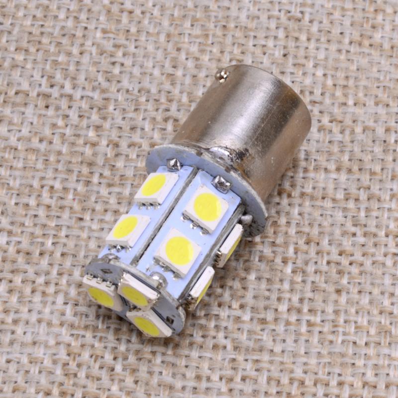 2Pcs 12V 13-SMD Car Truck RV Camper Boats Trailer White LED Interior Light Bulb Fit for 1156 1073 1093 1129 1141 1159 1259 1459