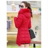 Down Jacket Women's Korean Version of The Slim Mid-length Women's Padded Jacket Padded Jacket