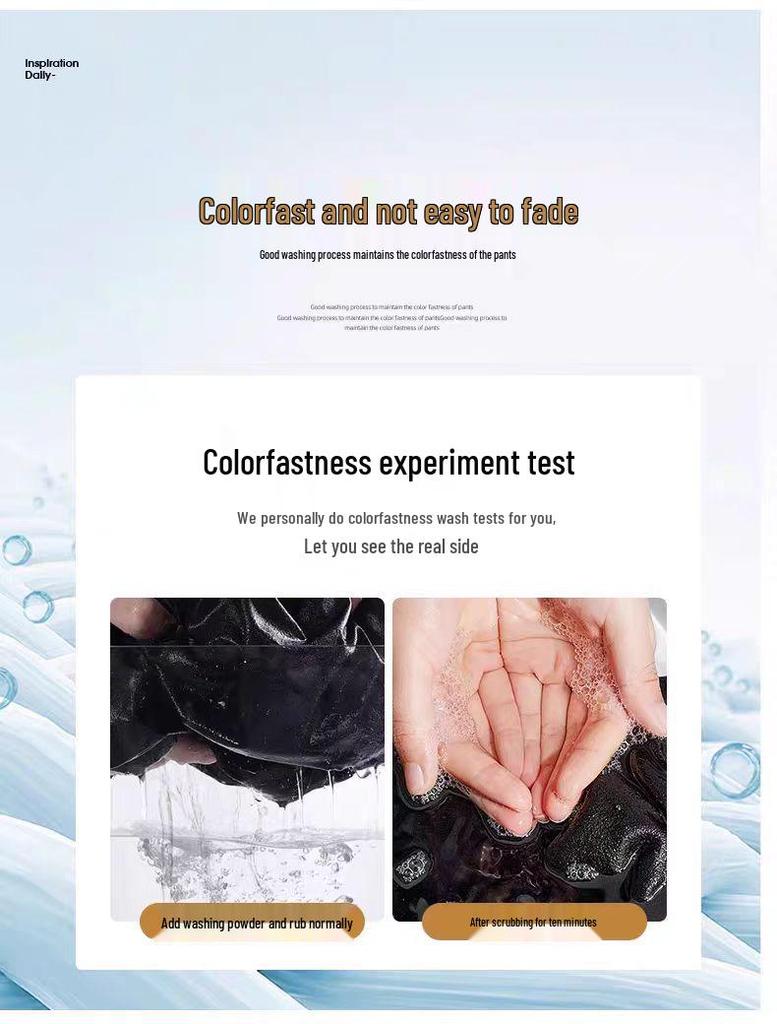 Męskie spodnie casualowe o prostych nogawkach z podszewką z polaru Douyin na zimę 2024