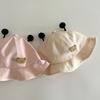 Cute Cartoon Baby Bucket Hat Summer Wide-brim Fisherman Cap for Toddler Boy Girl Solid Color Kawaii Kids Panama Sun Hats