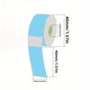 New Colorful Adhesive Label Maker Paper 12mm×40mm 160/Roll Laminated Labeling Paper Thermal Paper Portable Printer