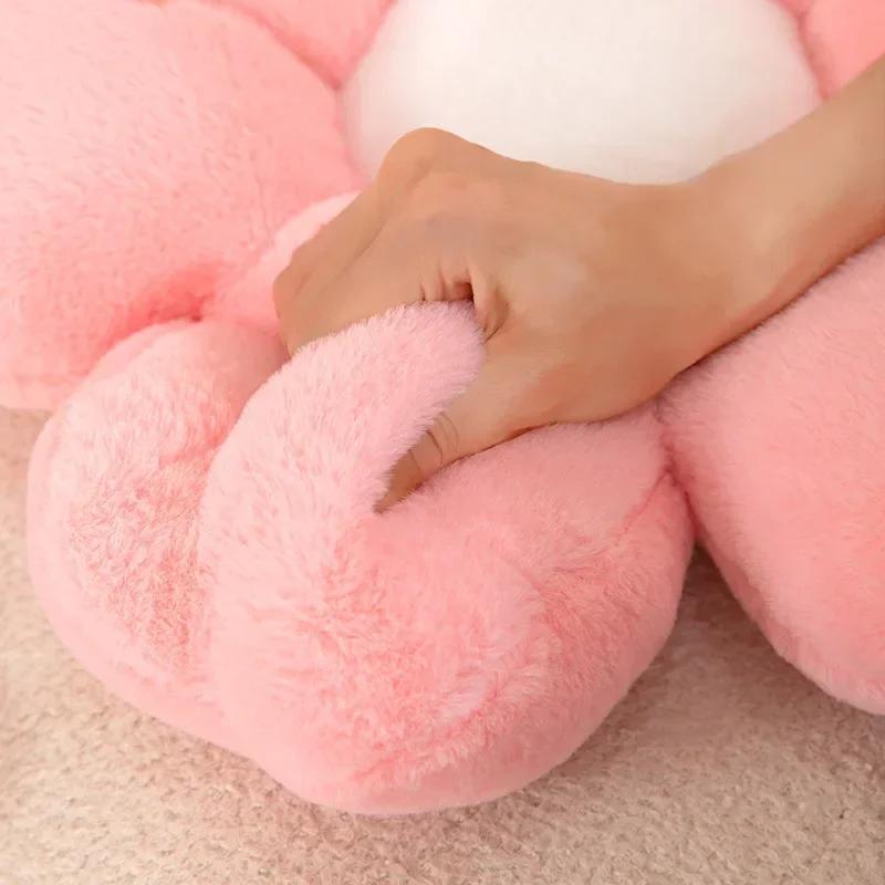 Sunflower Pillow, Daisy Seat Cushion, Flower Mat, Office Mat, Plush Toy Mat, Christmas Gift, Halloween, Thanksgiving Gift