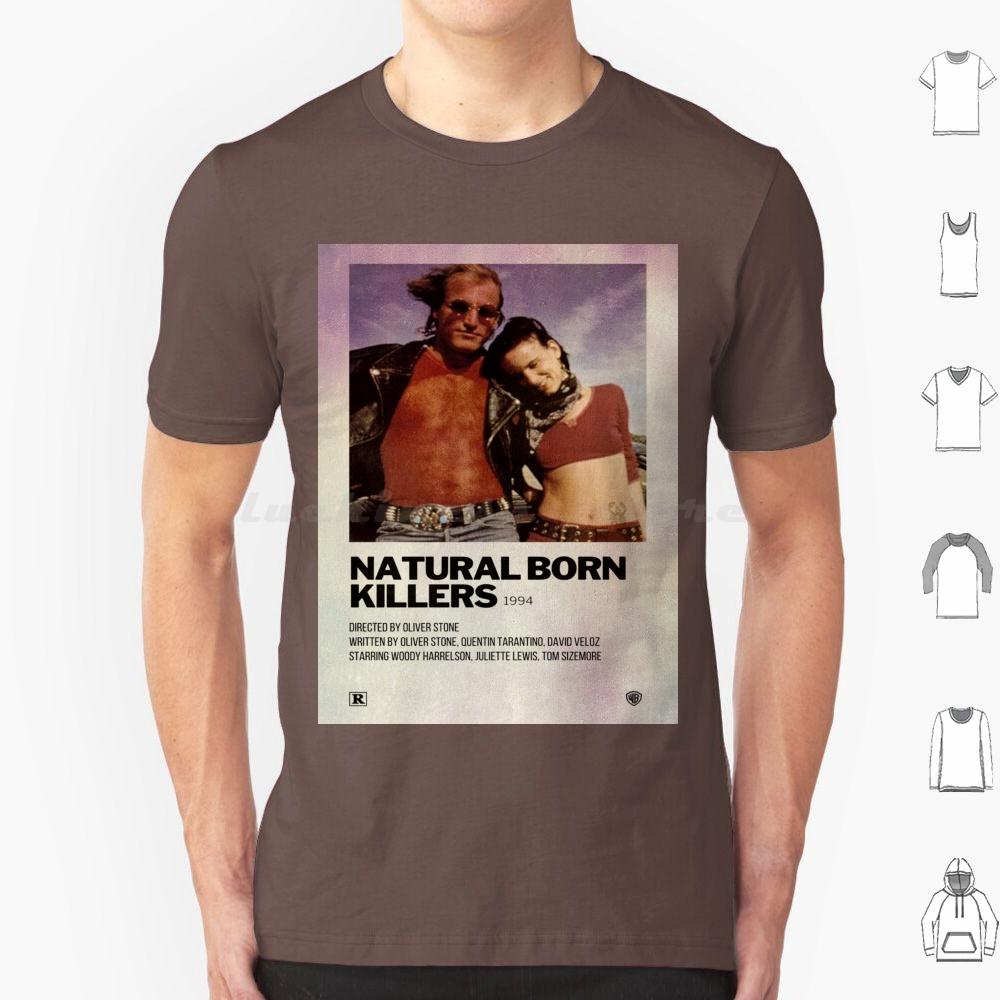Natural Born Killers Poster T Shirt Big Size 100 Cotton Natural Born Killers Quentin Tarantino Tarantino Mickey And Mallory