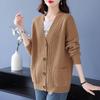 Cardigan Lavorato a Maglia Autunnale Capispalla Maglione Lavorato a Maglia Top Taglia Plus Maglione Giacca Primaverile e Autunnale