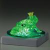 Beverly 42 Piece Crystal Puzzle Frog 50273 Green