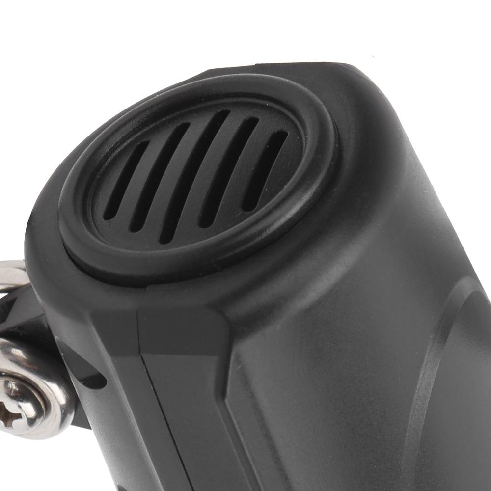 with Horn Bicycle LED Light Plastic + Aluminum Alloy Electric Bike Light Cycling Use