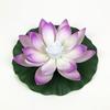 Beautiful Led Lotus Flower Lamp Water Floating Decorative Light With Battery Included For Outdoor And Indoor Use 18cm Red
