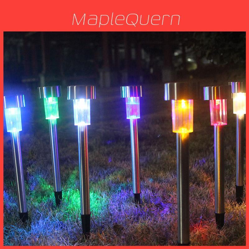 Attractive Solar Led Path Lights For Outdoor Spaces With Premium Stainless Steel And Timeless Style