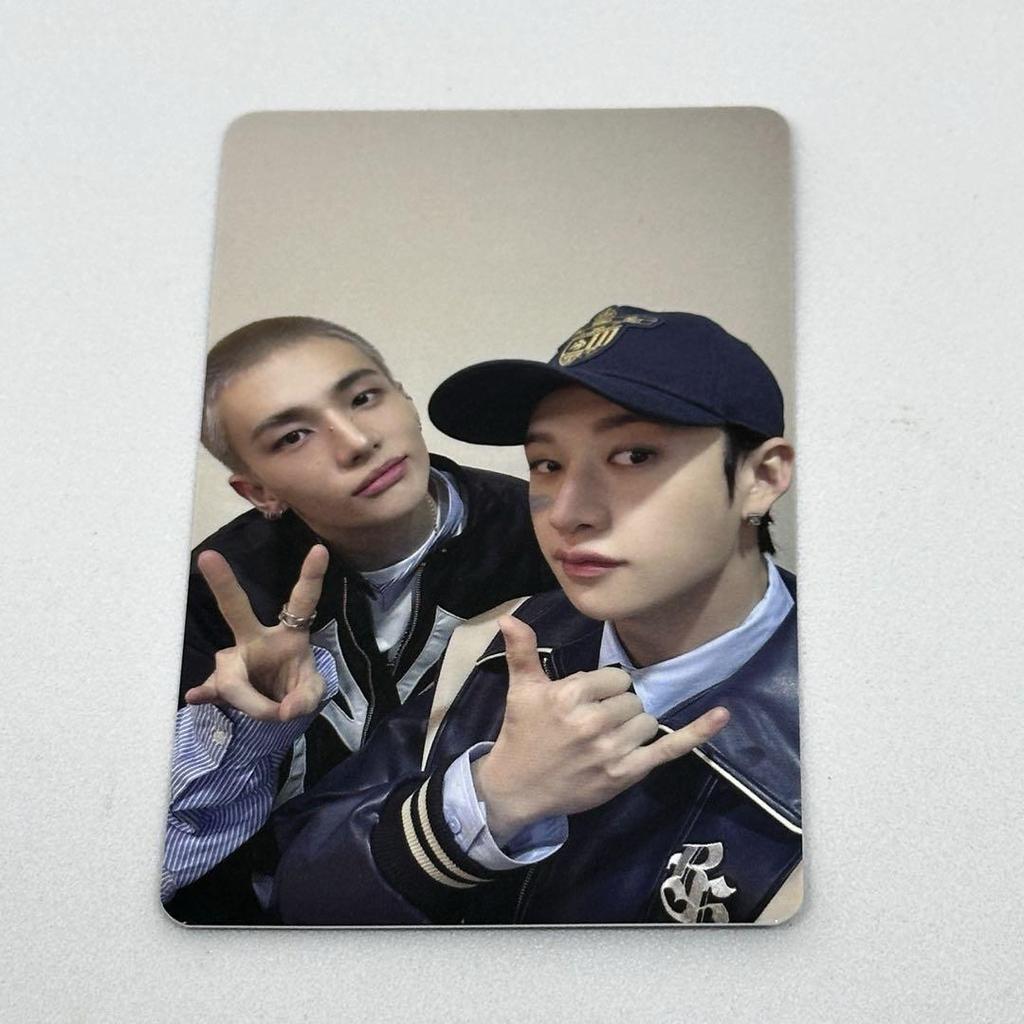 [USED] Stray Kids unit trading card with purchase bonus: Bang Chan x Hyunjin