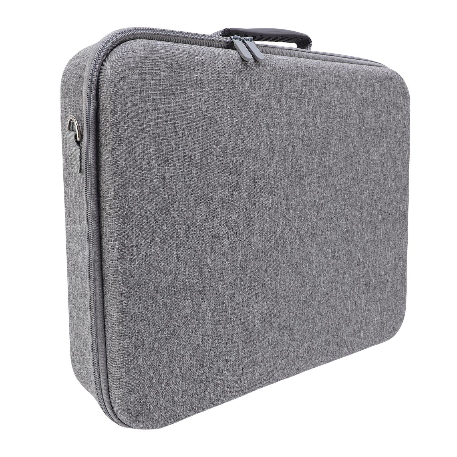 

Жесткий чехол для консоли Водонепроницаемая сумка для переноски игровой консоли Устойчив к царапинам с плечевым ремнем серый