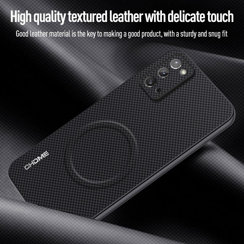 Custodia per Samsung Galaxy Note 20 Lusso Supporto Magnetico per Auto Custodia per Telefono per Samsung Note20 5G TPU Silicone Cover Posteriore Antiurto