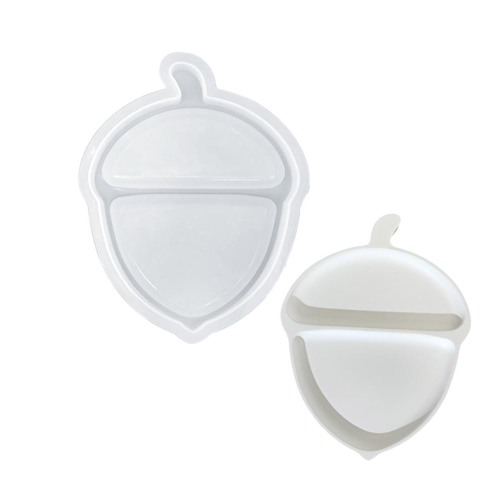 Trendy Large Christmas Sturdy Silicone Mold for Resin Castes Epoxy Tray Dish Molds Craft Supplies Jewelry Holder Making