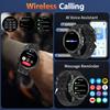 1000mAh Large Capacity Battery Smartwatch Men Outdoor Flashlight Bluetooth Call 3ATM Waterproof Sport Fitness Watches New