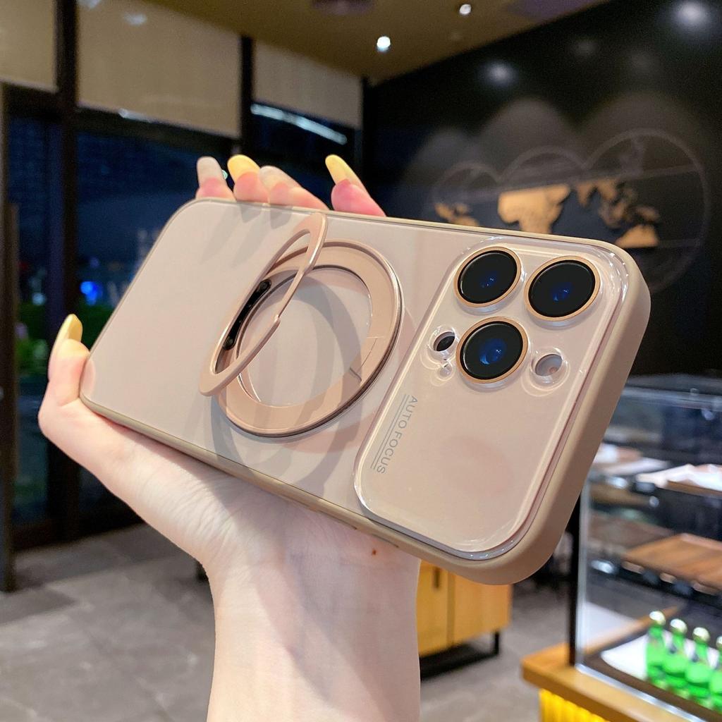 17 Applicable To Apple 16 360 Metal Bracket 15 Mobile Phone Case iPhone14promax Anti-drop 13 Protective Case