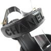 Great CHANEL Sandals COCO Mark Turn Lock Leather black leather Women 37 G37387 Used