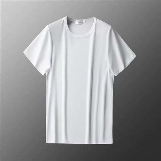 Men s Trendy Solid Color Short-Sleeve Polo Shirt with Lapel XXL