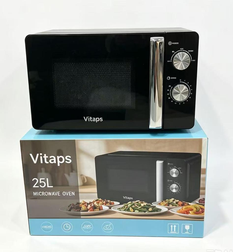 20L European Style Multifunctional Microwave Oven with Light Wave Baking and Visual Cooking