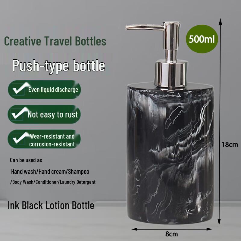 SEFASHYOH Refillable Lotion & Hand Soap Dispenser Bottles