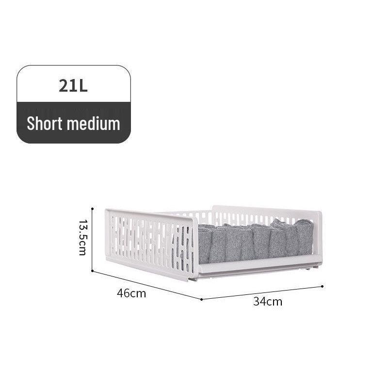 Pull-out Wardrobe and Desktop Storage Rack for Dormitory and Bedroom