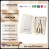 Premium Stainless Steel Cuticle and Nail Clippers Set with High-Grade Manicure/Pedicure Case