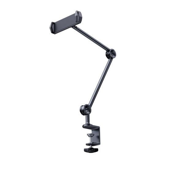 360-Degree Rotation Tablet Bracket Holder Adjustable Stable Locking Mechanism Universal Joint Phone Tablet Stand