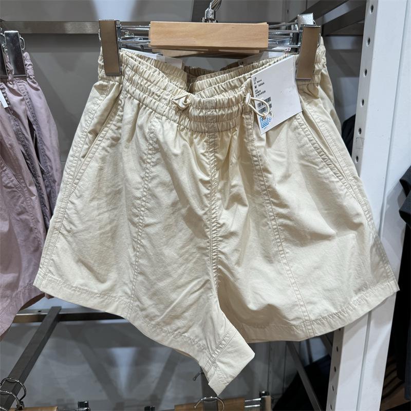 Women's Quick-Dry Summer Casual Shorts - Comfortable, Sporty, Mid-Length, Sweat-Wicking, Lightweight Five-Point Design 466384