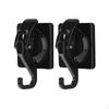 Vacuum Suction Cup Hook Waterproof Drill Tool Reusable for Kitchen, Glass Door, RV Silver 2
