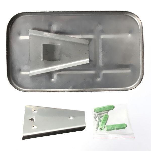 Durable Stainless Steel Soap/Shampoo Dispenser Action Wall Mounted Shower Bath No Leakage Pump