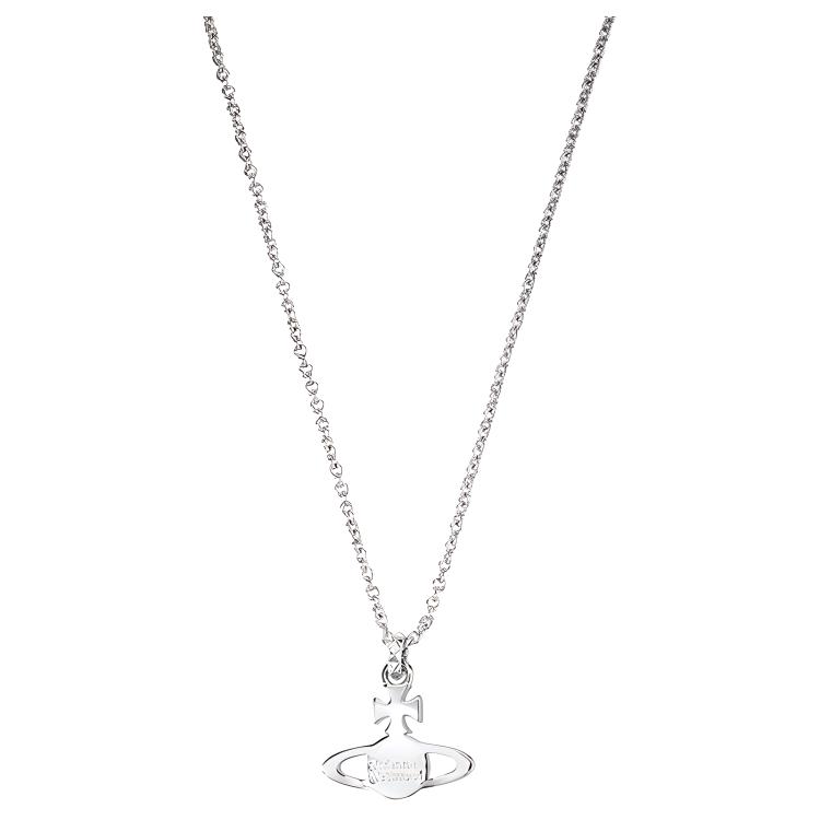 VIVIENNE WESTWOOD Mayfair Bas Relief Pendant Necklace Women Necklace Brass Crystal 63020052-W110-MY