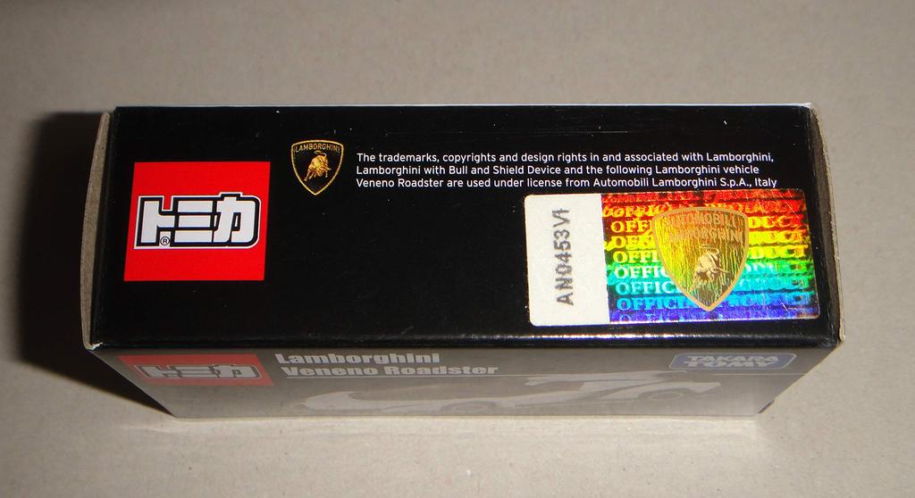 Rare Lamborghini Veneno Roadster TOMY ASIA LIMITED Diecast Car Takara Tomy Asia Limited Tomica!