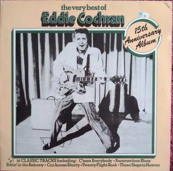 LP Record EDDIE COCHRAN - 15th Anniversary Album FA3019 LIBERTY UK Rock Used