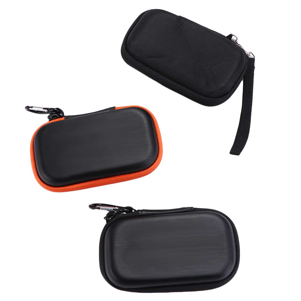 SSD Storage Hard Disk Case Multifunctional Shockproof Hard Disk Protection Box Large Portable Earphone Case Bags Key Coin