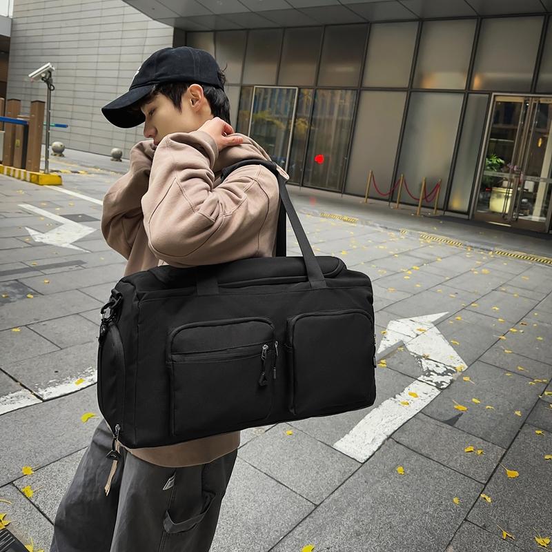 Short Distance Travel Bag Separation Shoes Bags Large Capacity Sports Fitness Bag Dry Wet Separation Men Women Storage Bag Handbag