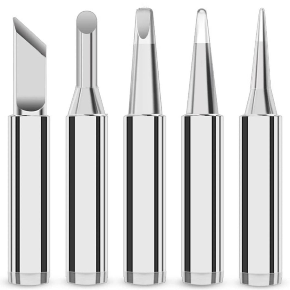 Pure Copper Welding Tip Heat Resistant Welding Replacement Tip Soldering Iron Tip  Soldering Tools