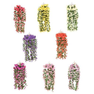 Artificial Hanging Flower 90cm for Wedding Home Wall Garden Yard Porch Patio Realistic Hanging Vine Plant Drooping Plant