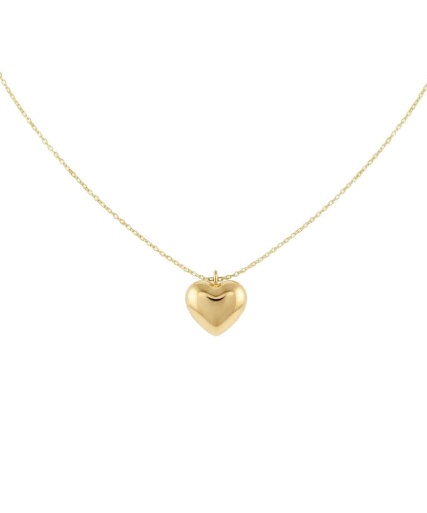 Alleun Silver 925 Heart Pendant Chain Mini Silver Necklace