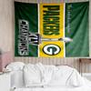 Green Bay Packers Logo Tapestry Accessories Playroom Tapestry, for Bedroom,Livingroom, Dormitory Room Wall Decor Fan Birthday Gifts
