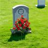 24 Artificial Cemetery Commemorative Roses Plastic Outdoor Cemetery Mourning Gifts Holiday Decoration Suitable Thanksgiving