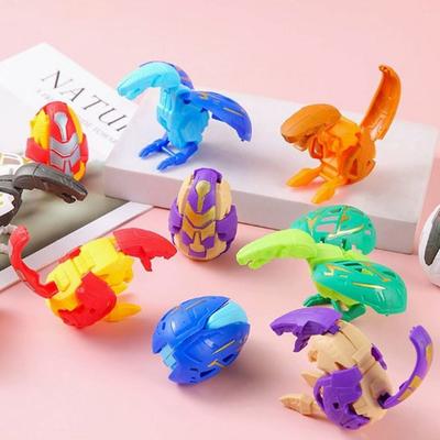 5pcs Random Color Simulation Dinosaur Egg Multistyles Twisted Egg Machines  Christmas Birthday Gifts